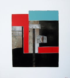 Ns. 15, Mixed Media on Wood Panel