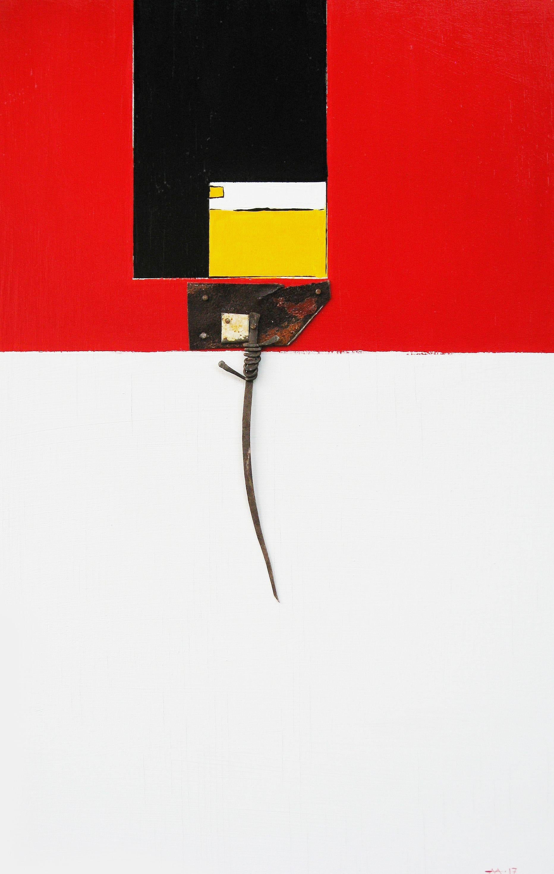 Os. 4, Technique mixte sur panneau de bois - Mixed Media Art de Mark Mazurczyk