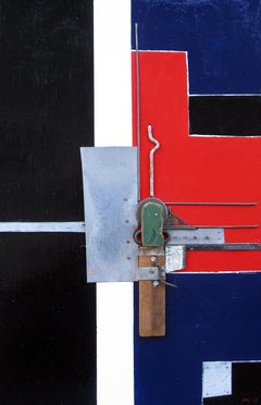 Os. 4, Painting, Oil on Wood Panel