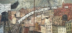 Williamsburg Cityscape (Diptych), Mark Milroy, circa early 2000s