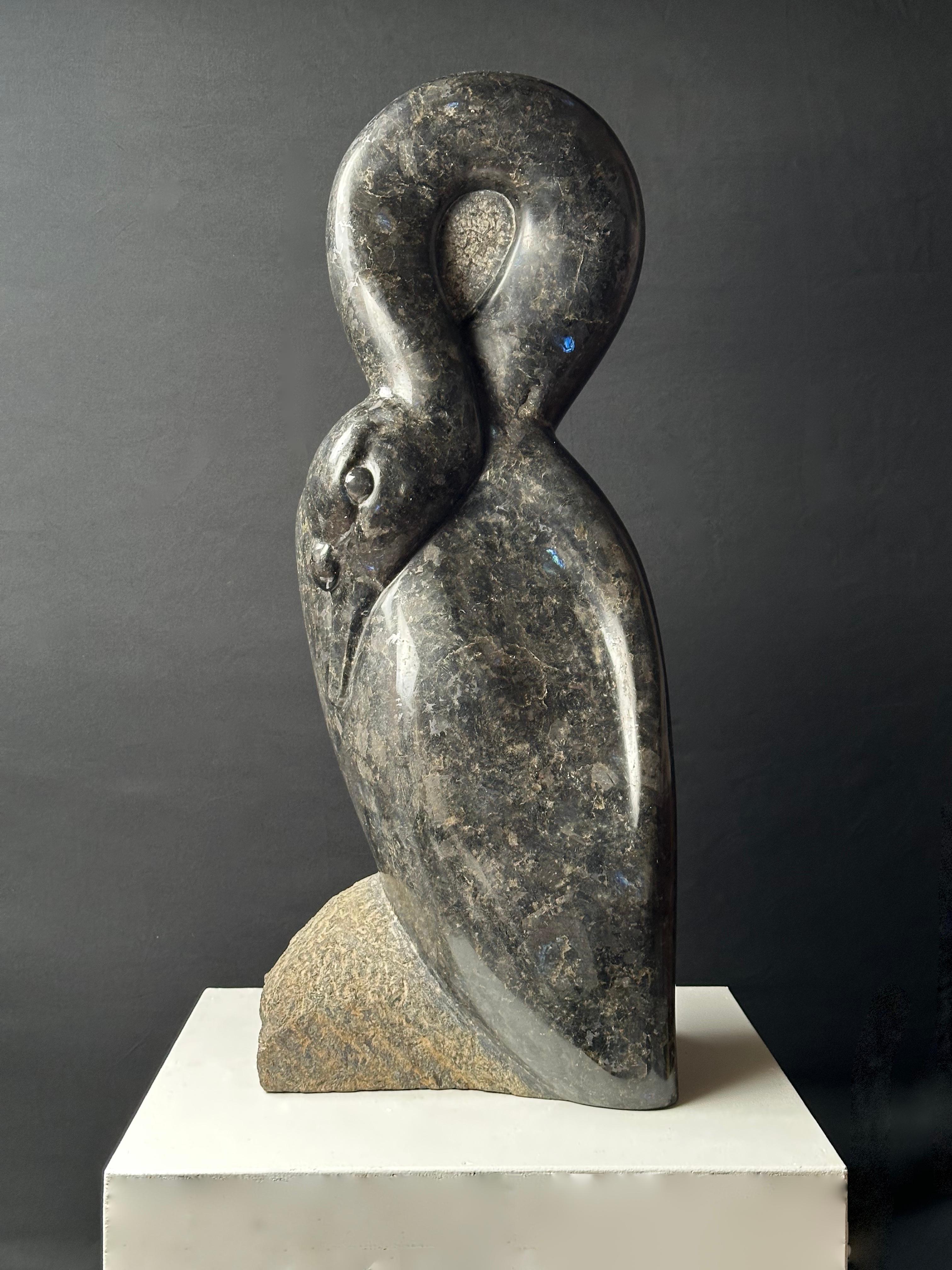 Black Swan - Realist Sculpture by Mark Morrison