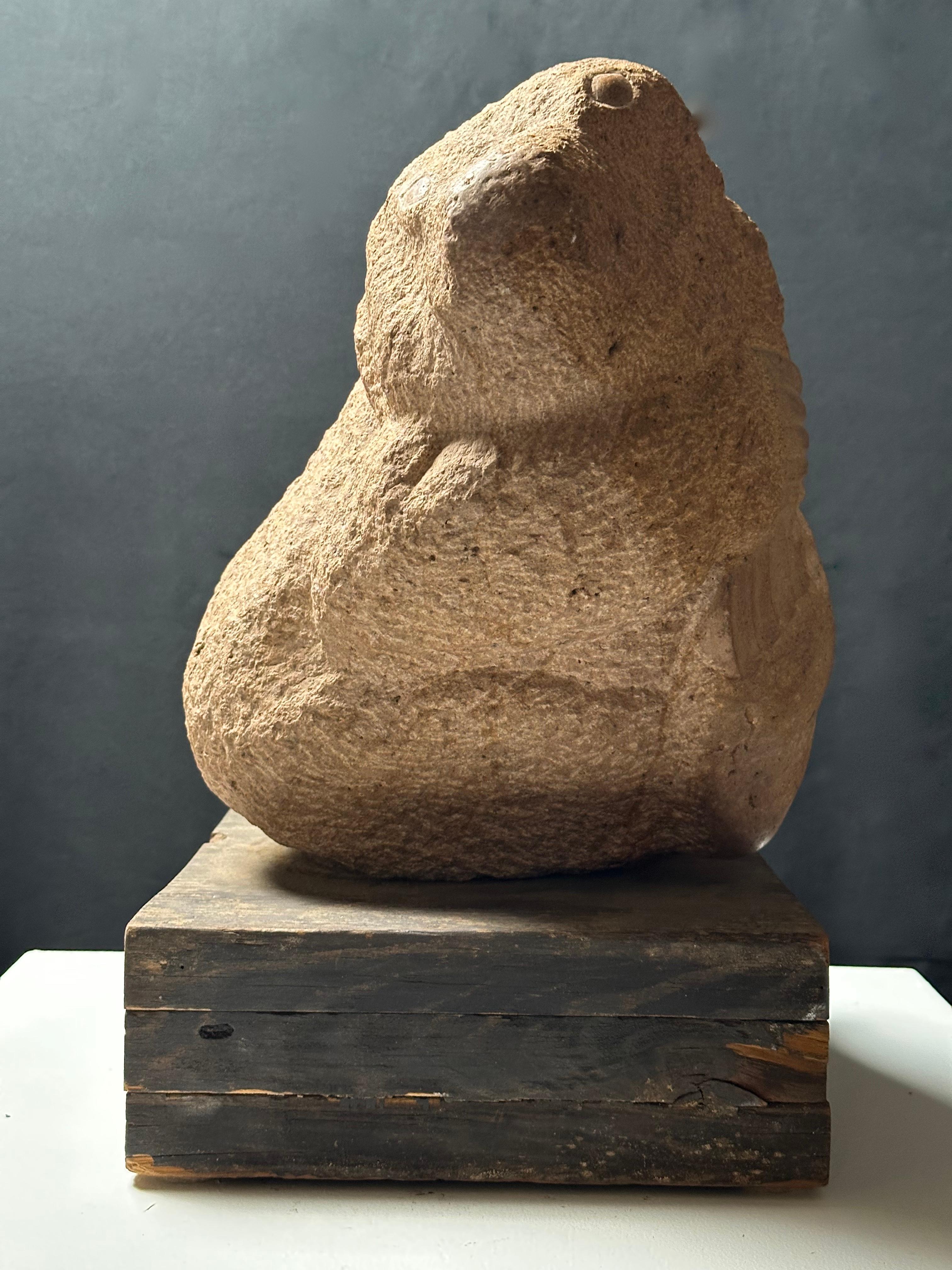Mark Morrison (1895-1964)

Oso Canela, ca. 1950

Granito rojo tallado

11