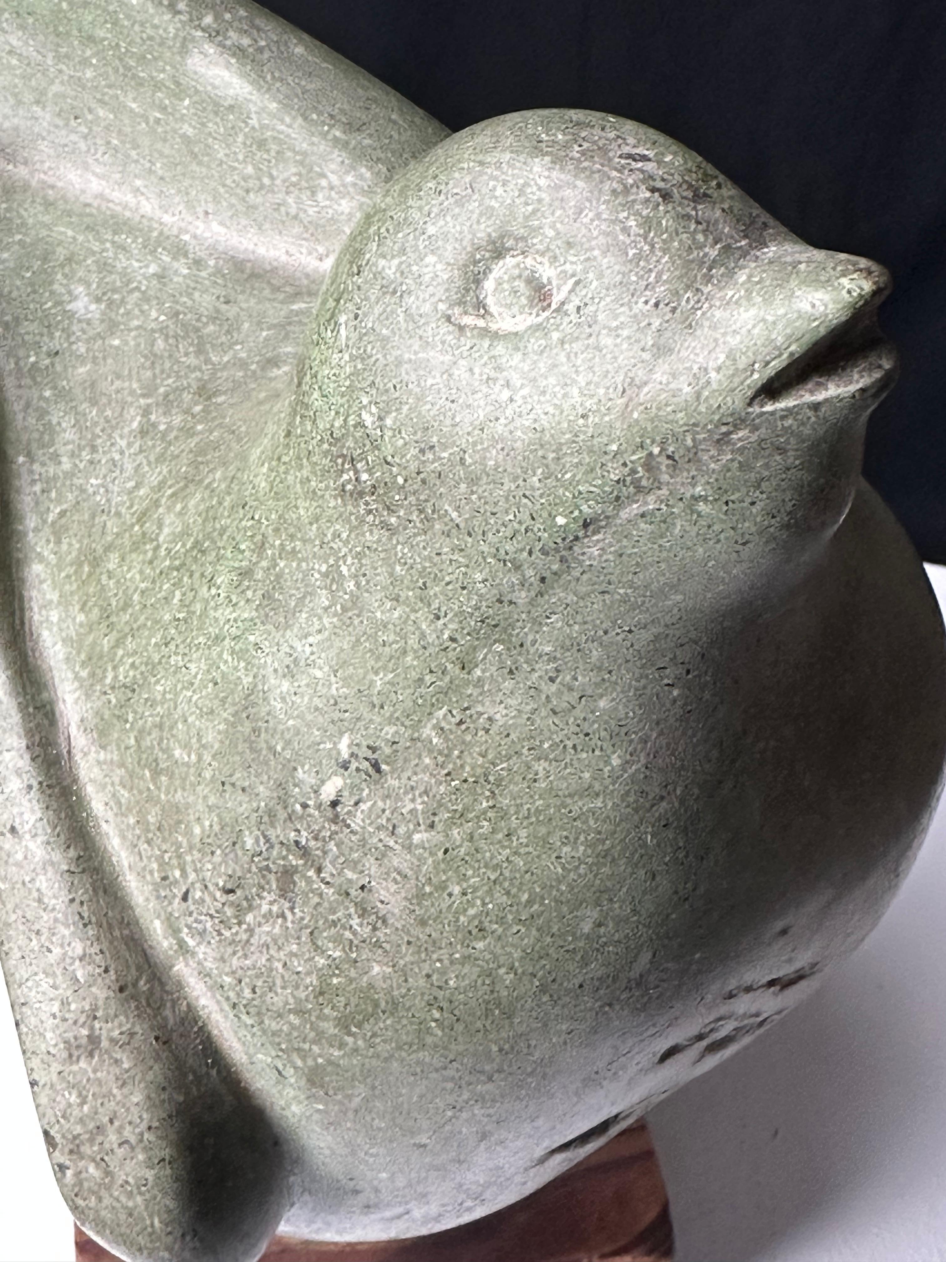 Dove - Realist Sculpture by Mark Morrison