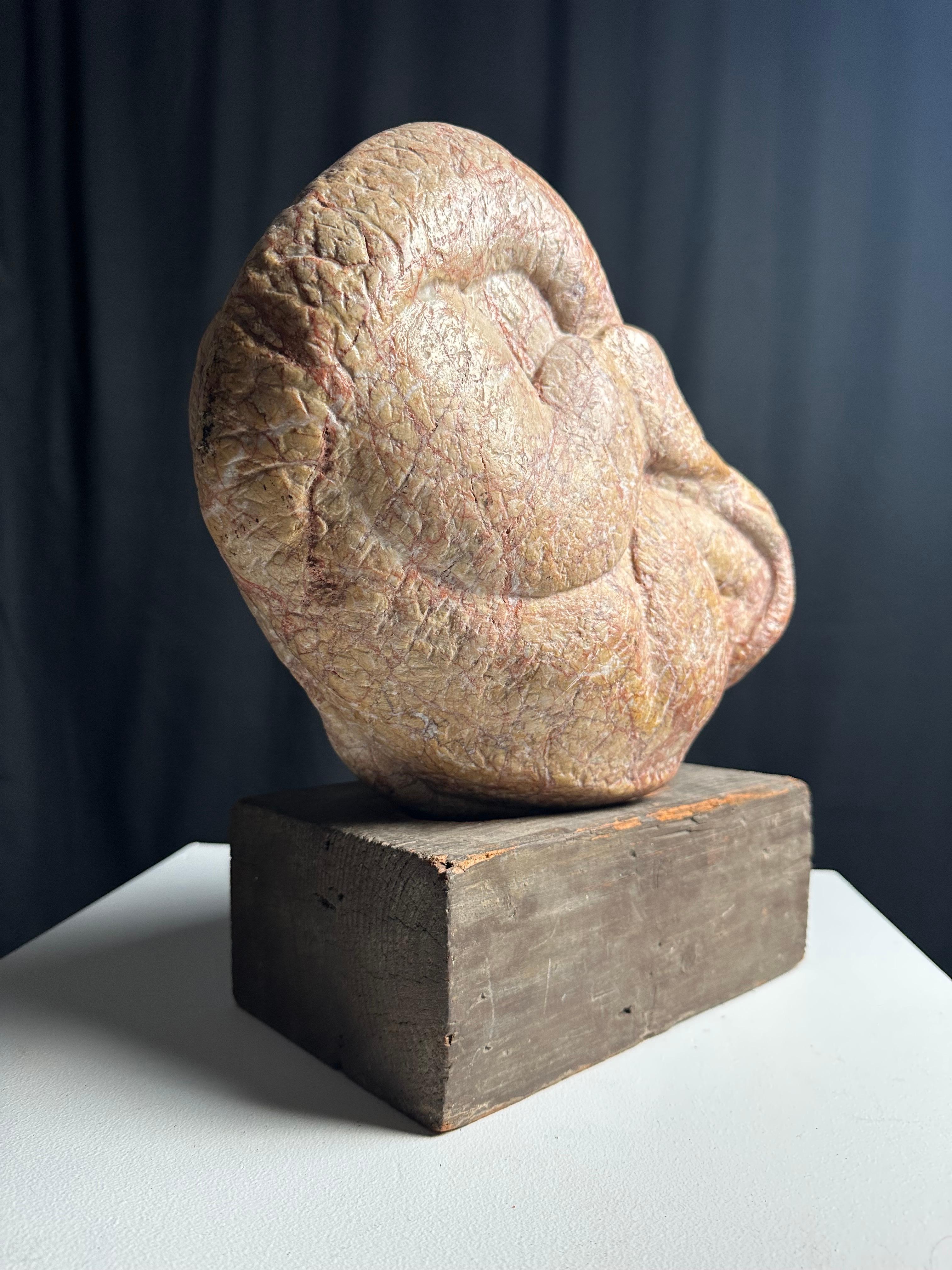 Mark Morrison (1895-1964)

Embryo, ca. 1940.

Carved Italian granite.

12.5