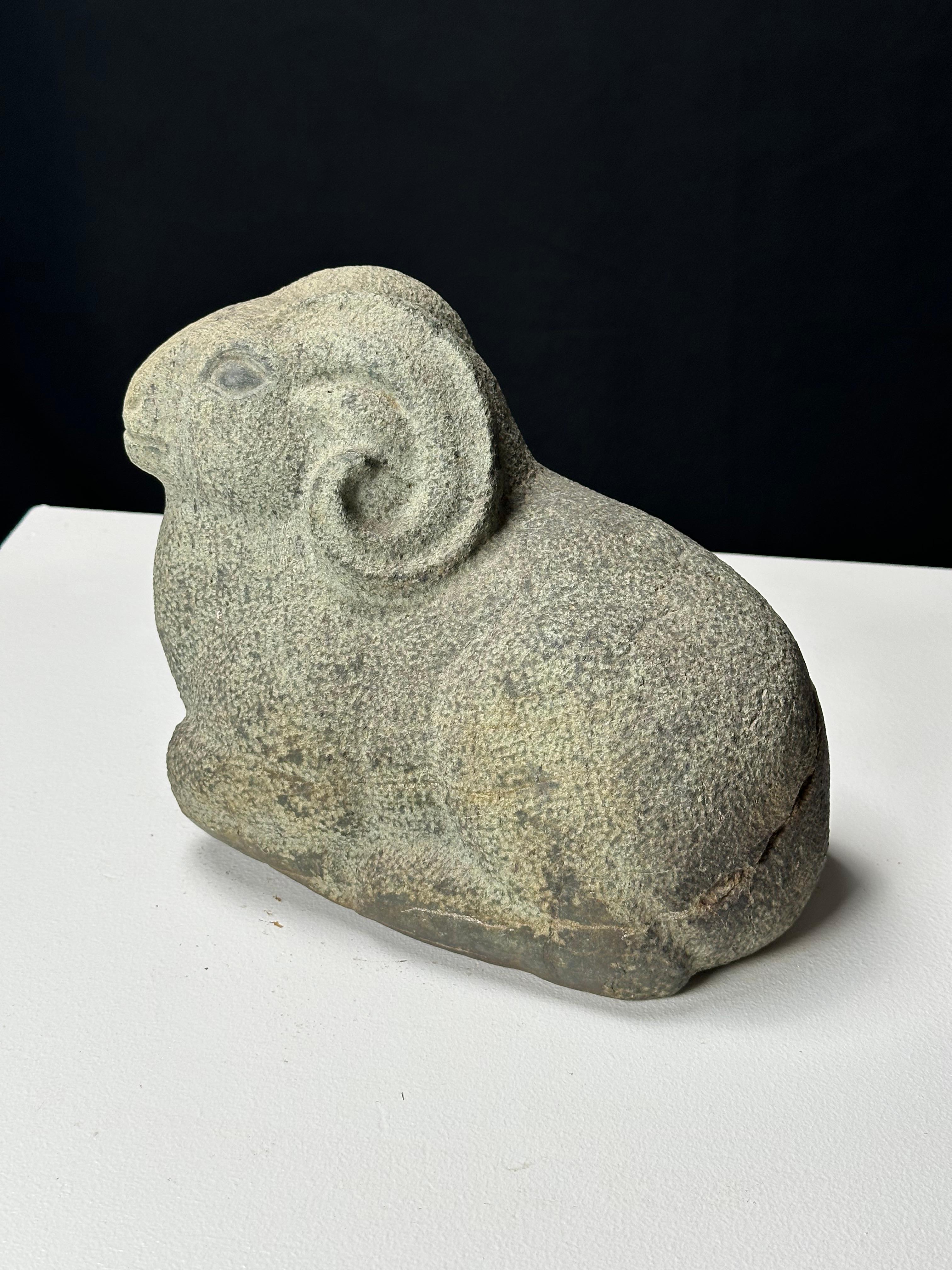 Ram - Realist Sculpture by Mark Morrison