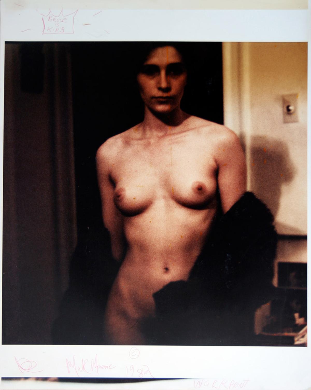 Mark Morrisroe Nude Photograph - Val (Bruce is King/Female Nude)