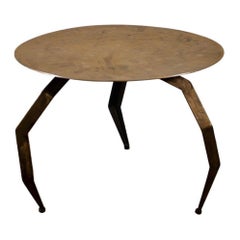 Mark Oldland Dry Gulch Turkey Signed Contemporary Studio Art Sculptural Table