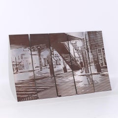 Mark Phillips "Underbelly" Chicago Etched Steel Artwork