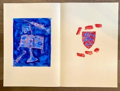 Großes Archivalisches Pigmentdruck Judaica Lithographie Mark Podwal Jewish Hebrew Kunst