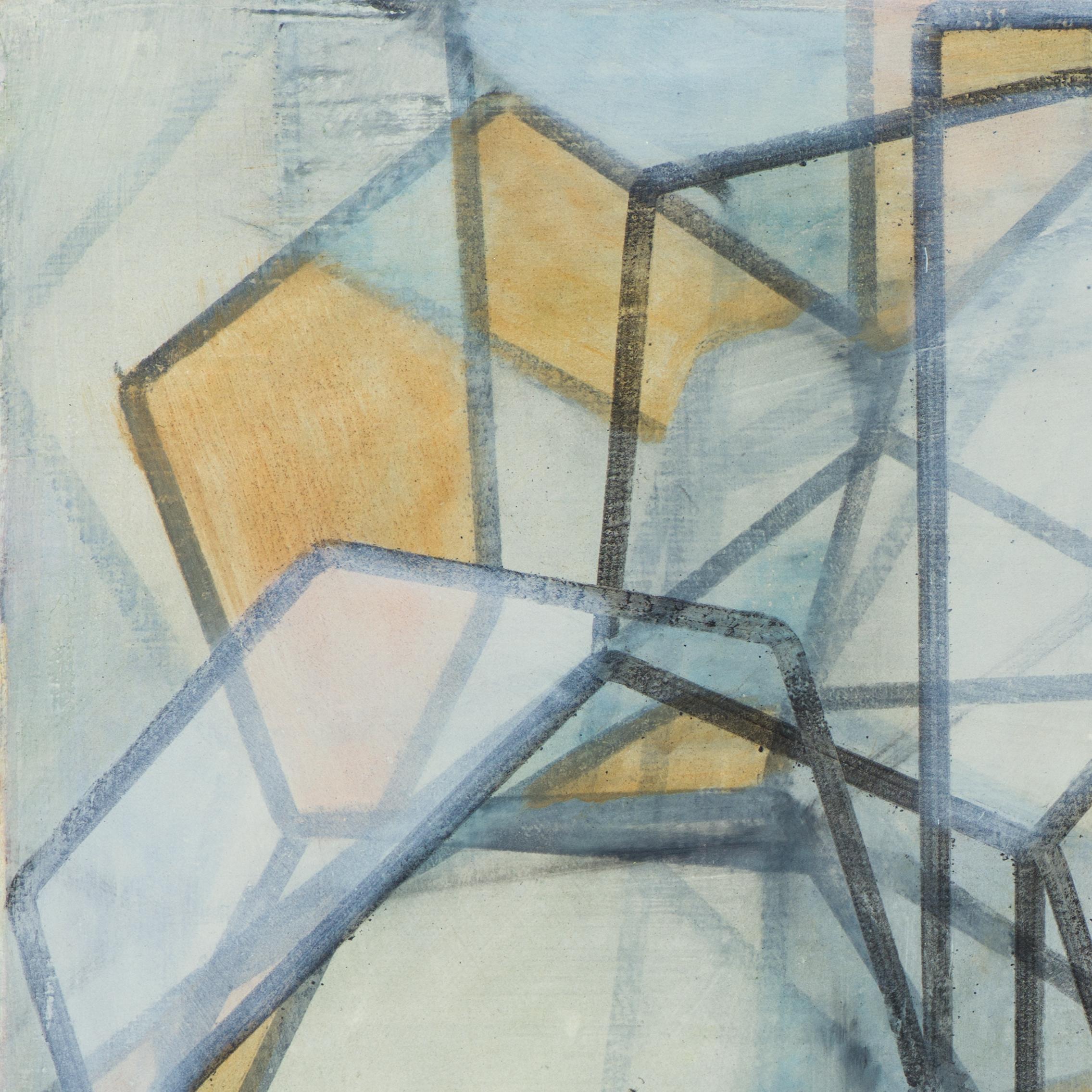 CB Study - Abstract Geometric Painting by Mark Pomilio