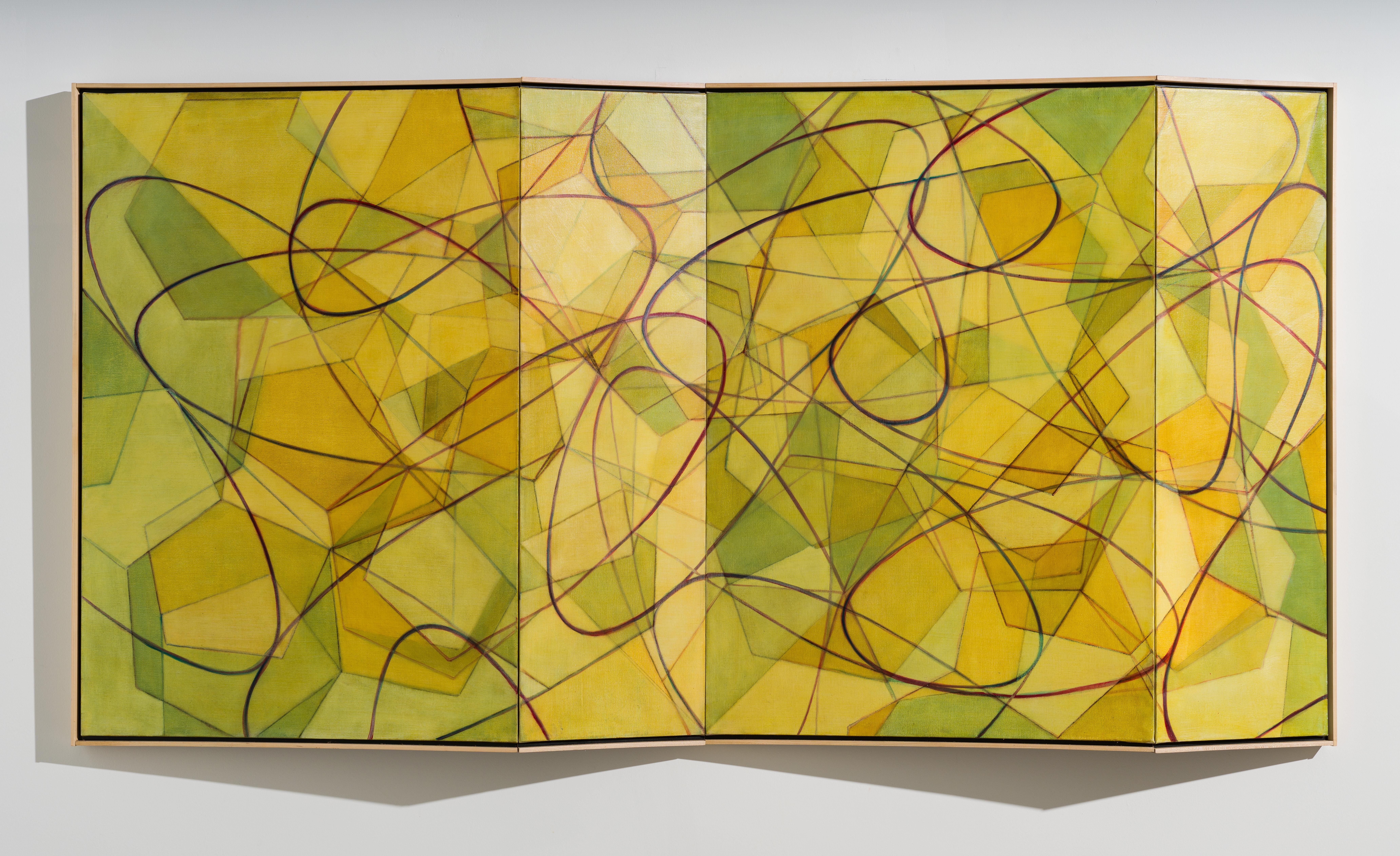 Abstract Painting di Mark Pomilio - L'avvicinarsi della primavera