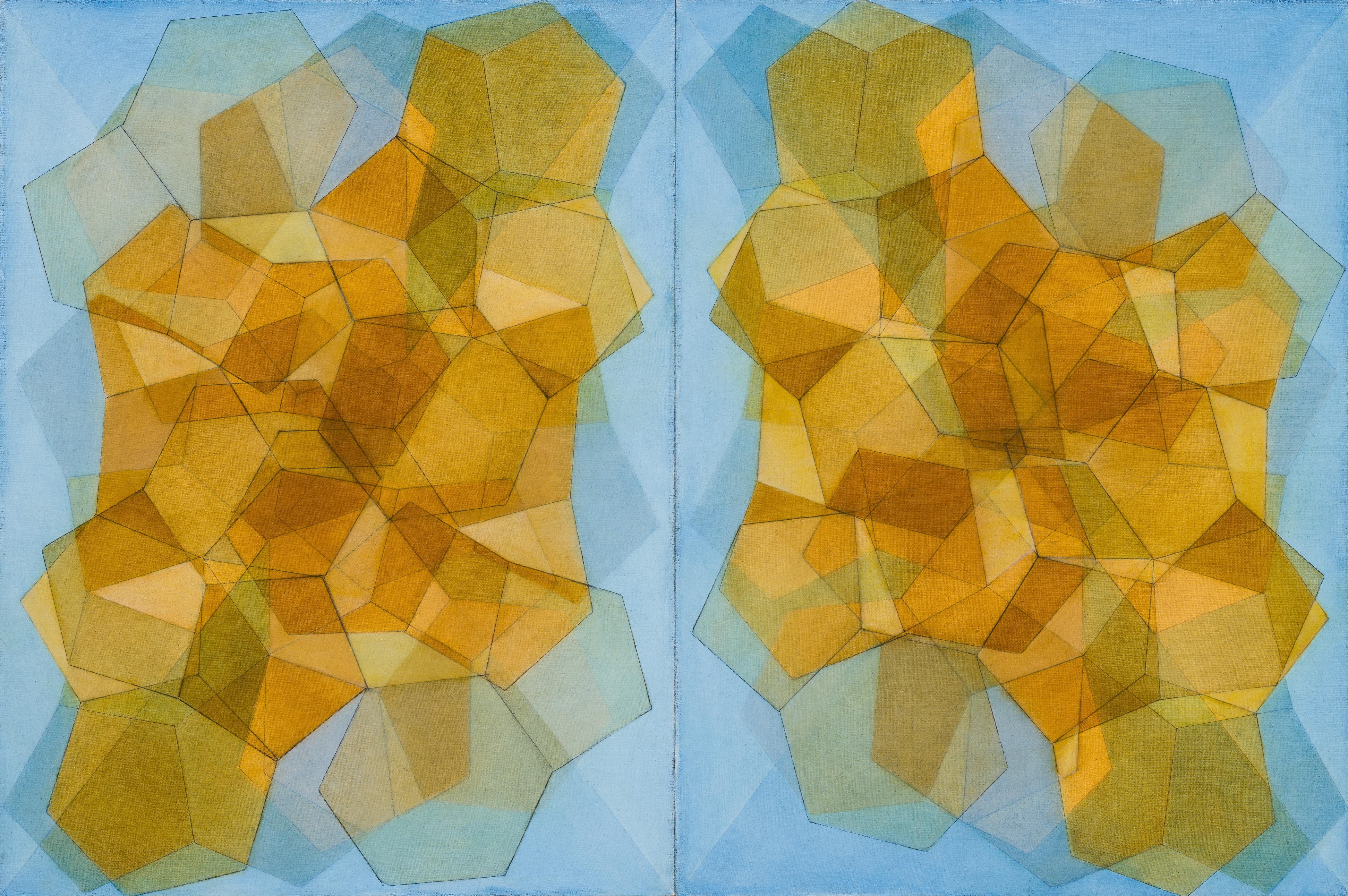Universal Patterns III - Painting by Mark Pomilio