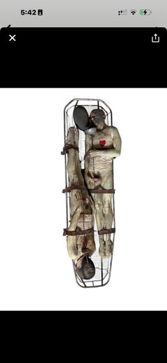 Mark Prent, „Armistice“ – Figur in Lebensgröße. Mischtechnik, Polyesterharz, Glasfaser