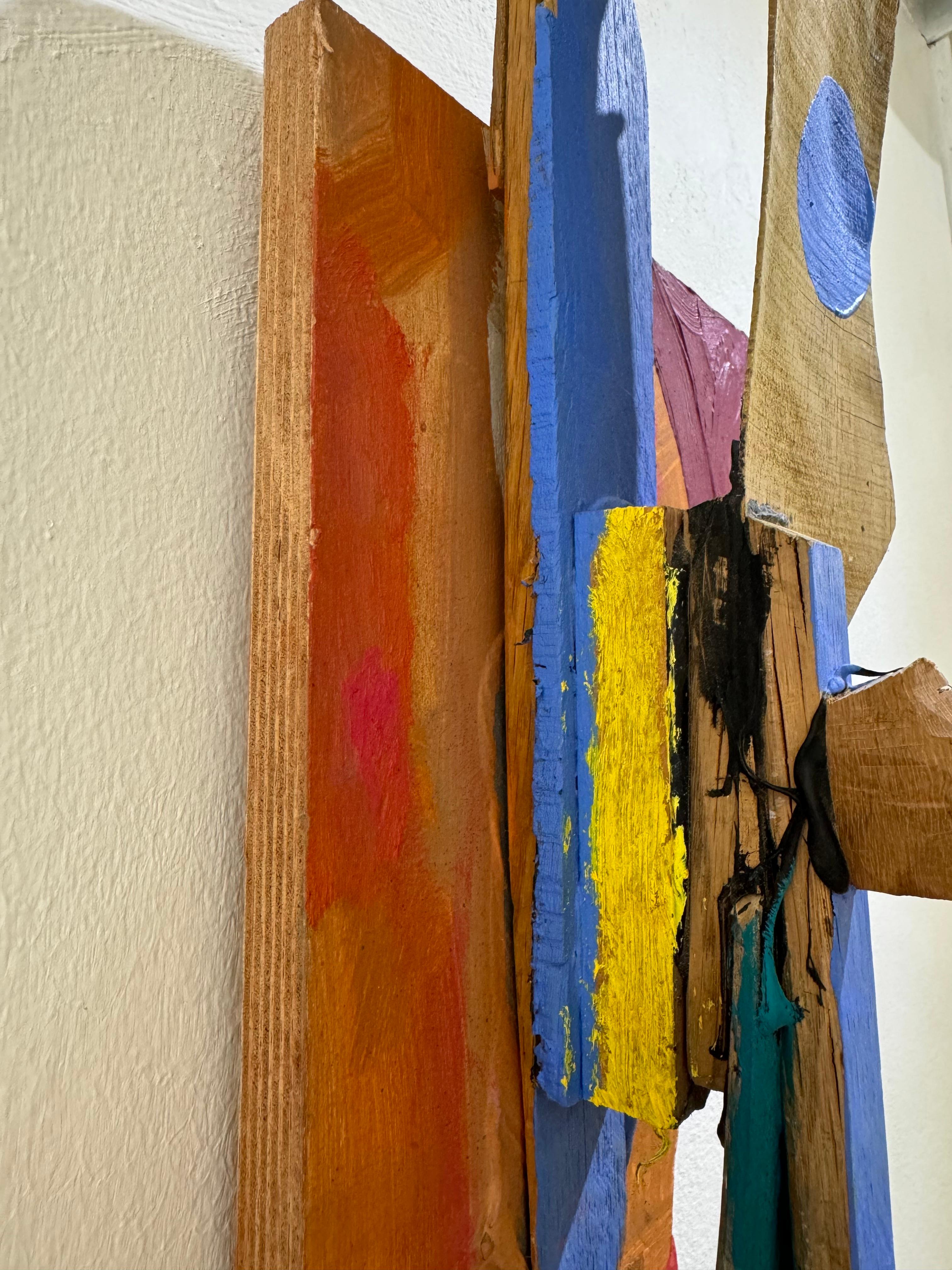 Untitled - Brown Abstract Sculpture by Mark Redden