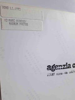 Gong Li for Mark Riboud - Photograph by Mark Riboud - 1993