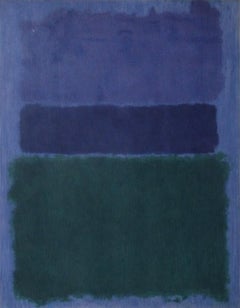 Mark Rothko abstrakte Farbe Lithographie 35" x 28" Mitte Jahrhundert moderne Kunst