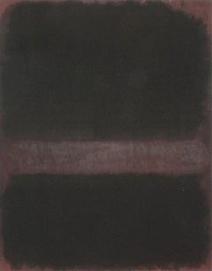 Mark Rothko Abstrakte Lithographie 35" x 28" Mid Century Modern Art