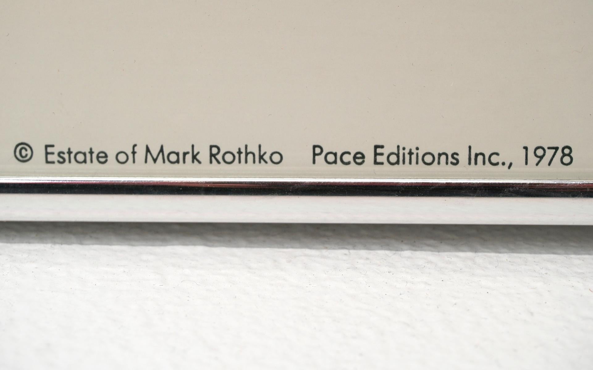 American Mark Rothko Exhibition Poster, 