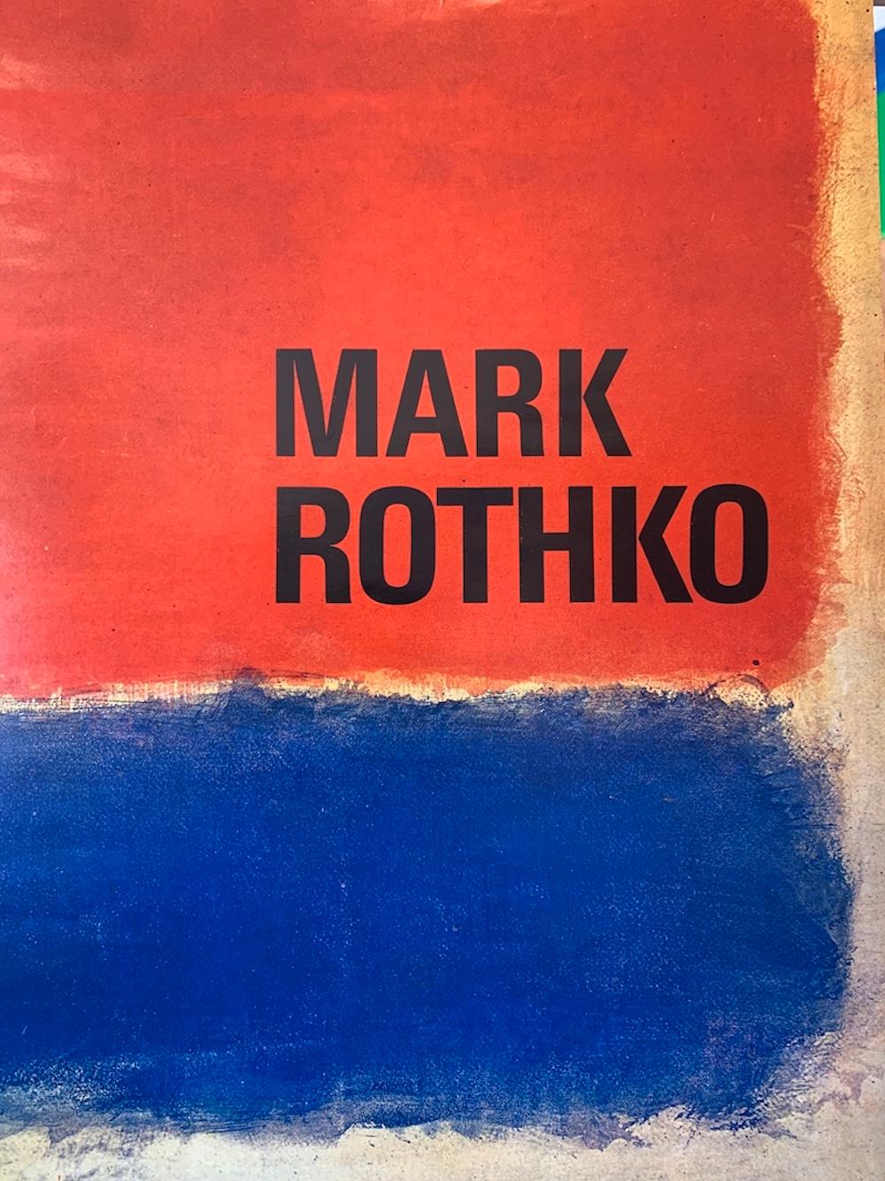 Mark Rothko, 'Musee National D'art Moderne' Original Vintage Exhibition Poster In Good Condition In Melbourne, Victoria
