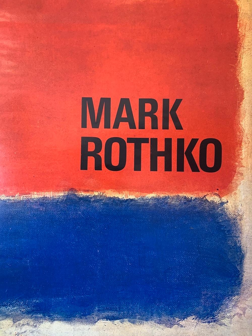 Late 20th Century Mark Rothko, 'Musee National D'art Moderne' Original Vintage Exhibition Poster