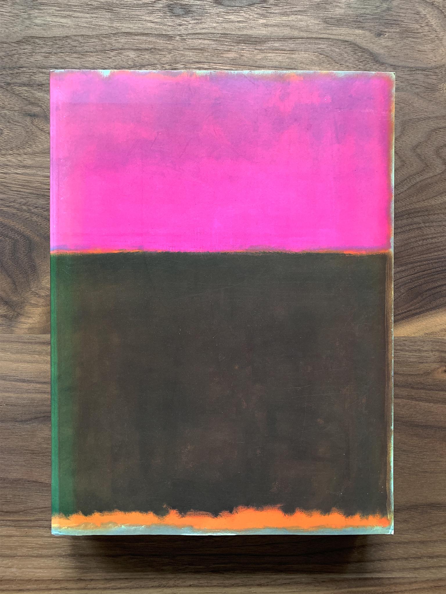 The paintings of Mark Rothko (1903-1970) have become iconic for their luminous colors and commanding presence. This monograph accompanied a traveling retrospective exhibition dedicated to the artist's work in 1998-1999. It's truly a beautiful book