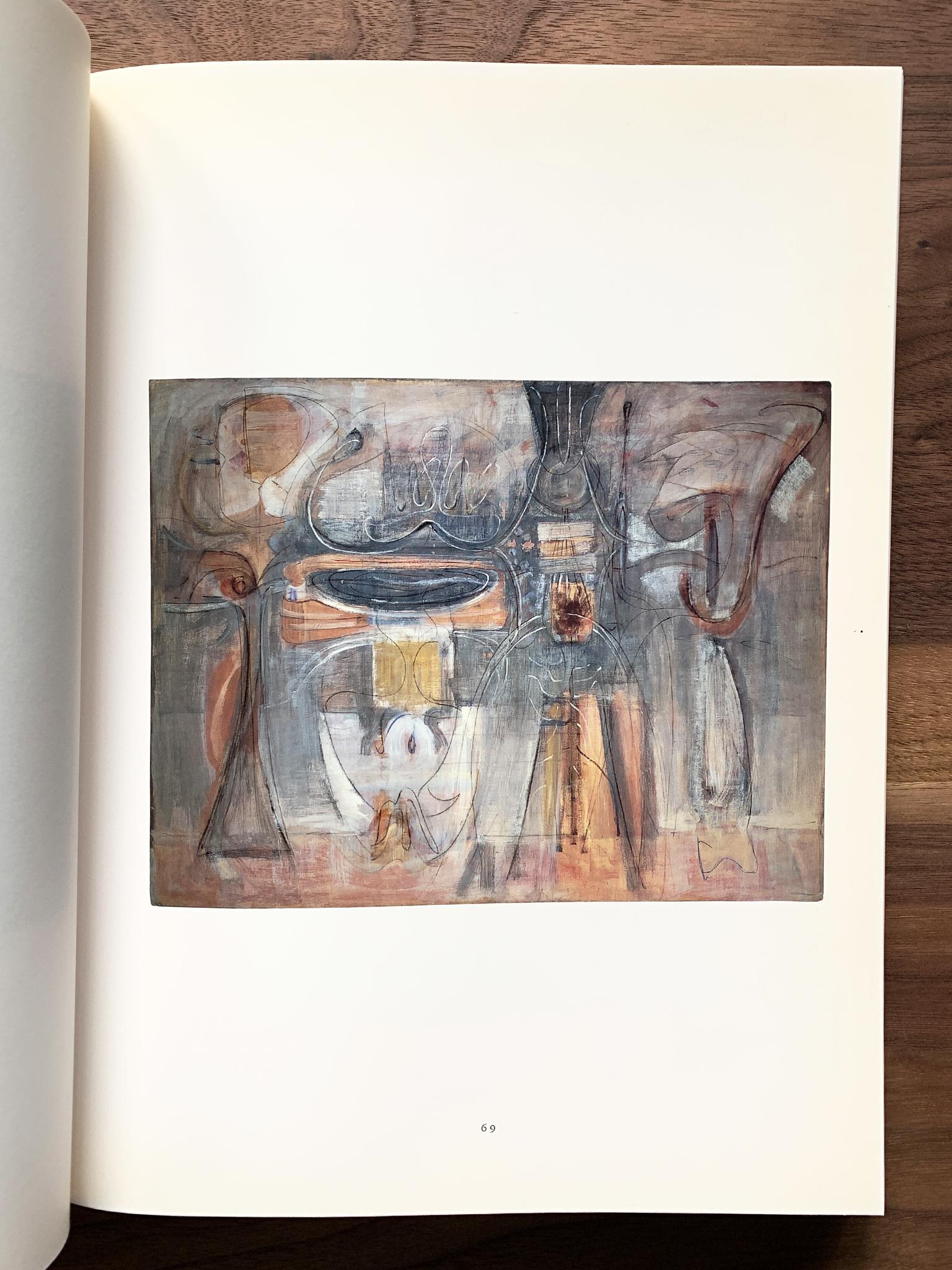Modern Mark Rothko Painting Retrospective Exhibition Catalogue
