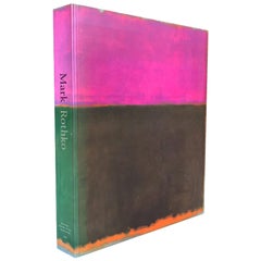 Mark Rothko Painting Retrospective Exhibition Catalogue