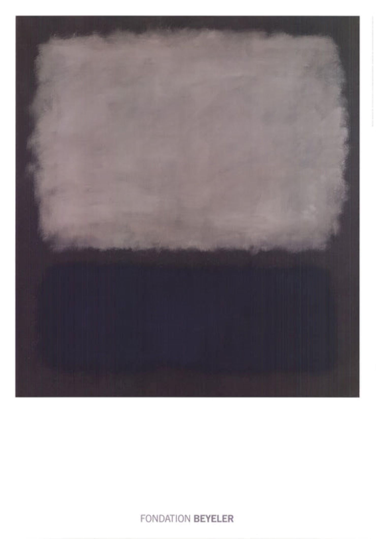 Blue & Gray By Mark Rothko