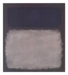 Mark Rothko "Bleu et gris".  2005