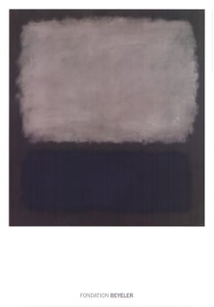 Mark Rothko 'Blue & Gray' 2015- Poster