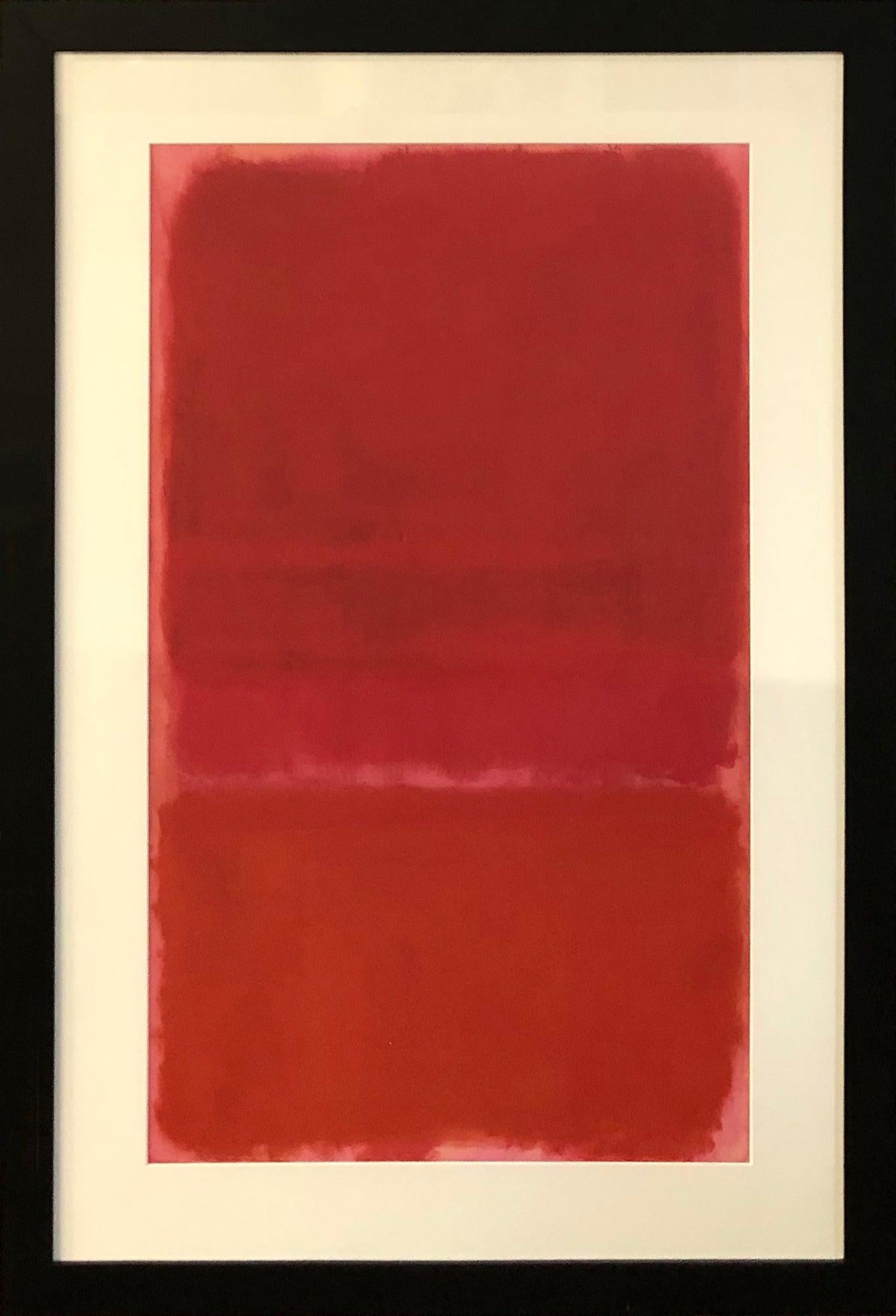 Mark Rothko 'No. 37' Vintage Abstract Framed