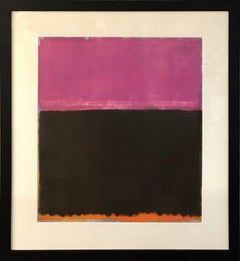 Mark Rothko 'Pink, Black, Orange, 1953'