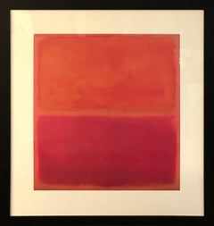 Mark Rothko "Rosso, arancione