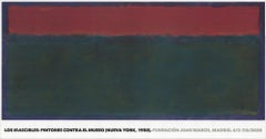 Mark Rothko « Untitled, 1952 » 2020- Lithographie offset