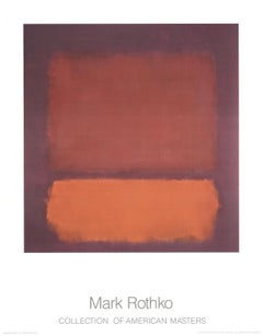 Mark Rothko „Ohne Titel (1962)“ 1988 – Poster