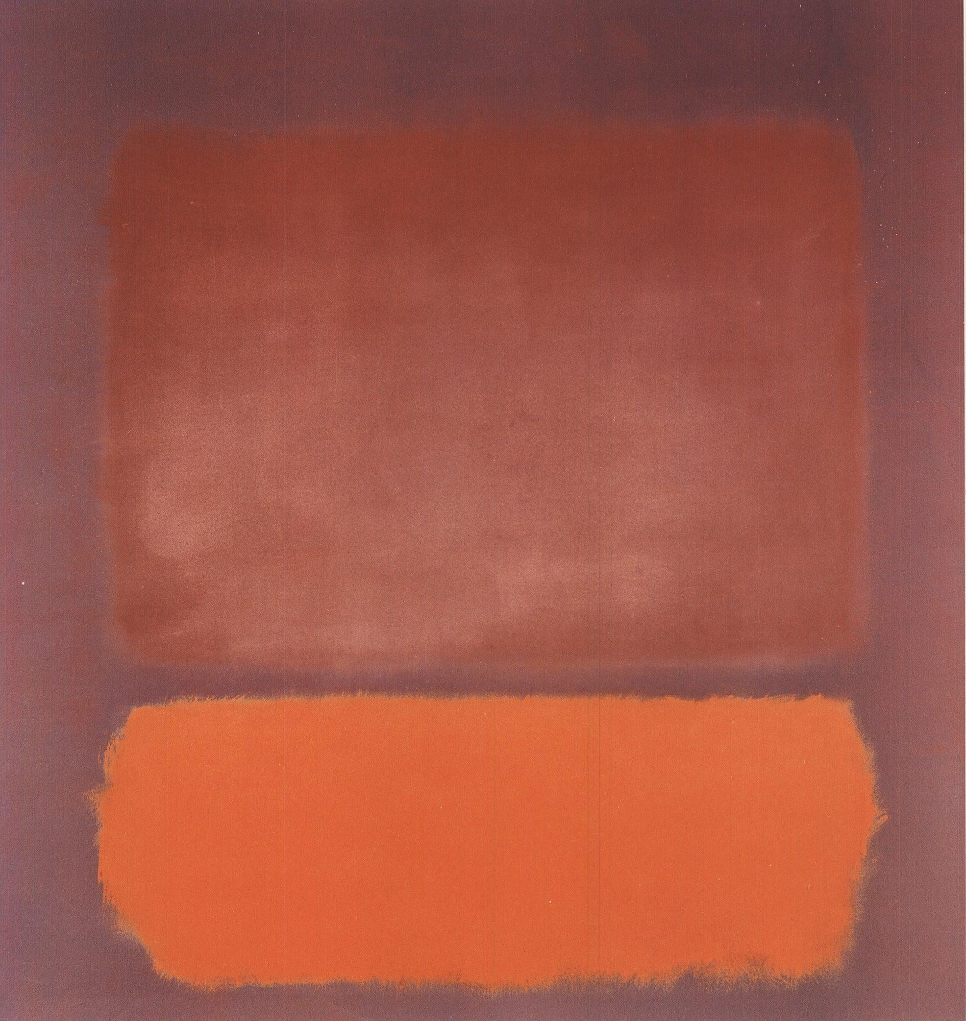 Mark Rothko 'Untitled' 1990- Offset Lithograph For Sale 1