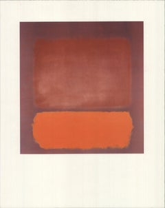 Mark Rothko « Untitled » 1990- Lithographie offset