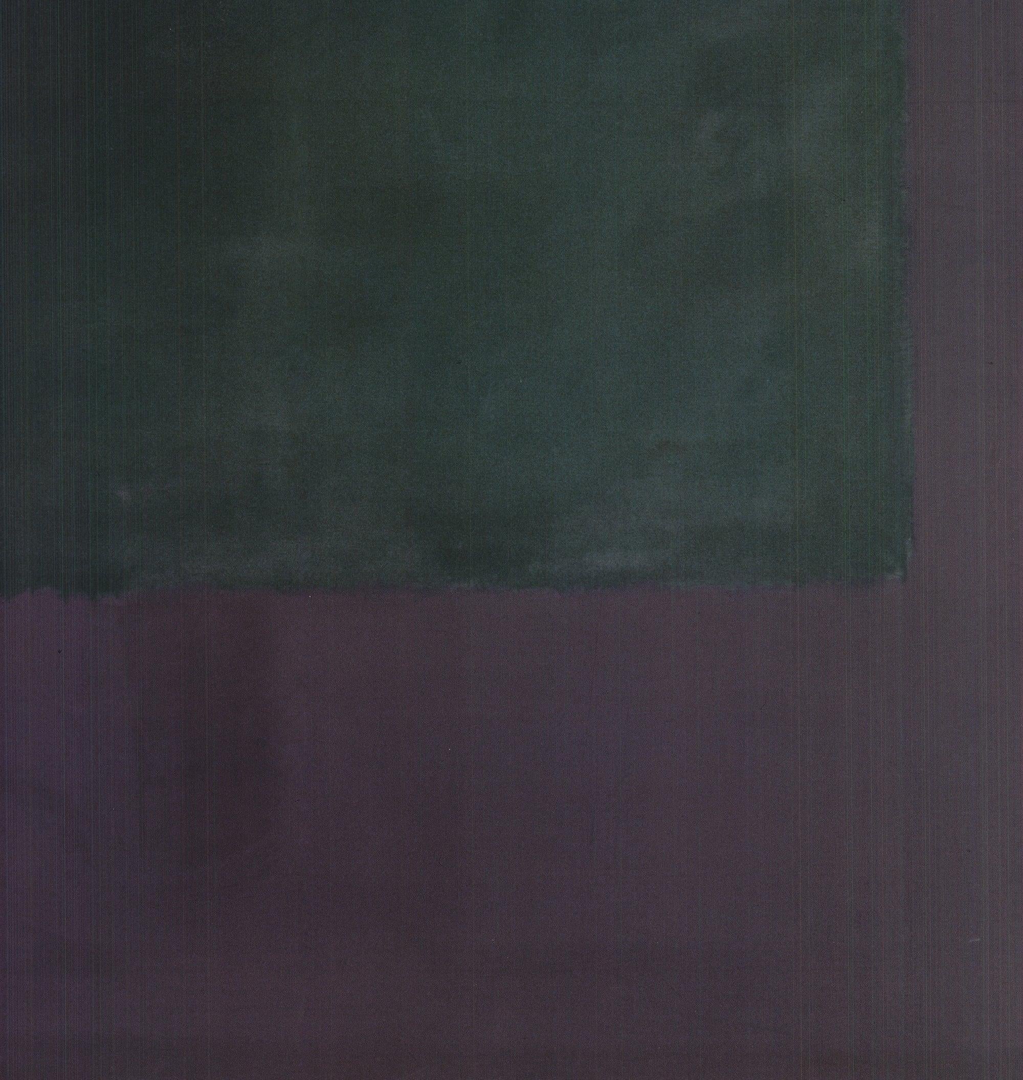 Mark Rothko 'Untitled (Green on Purple), 1961' 2022- Offset Lithograph For Sale 3