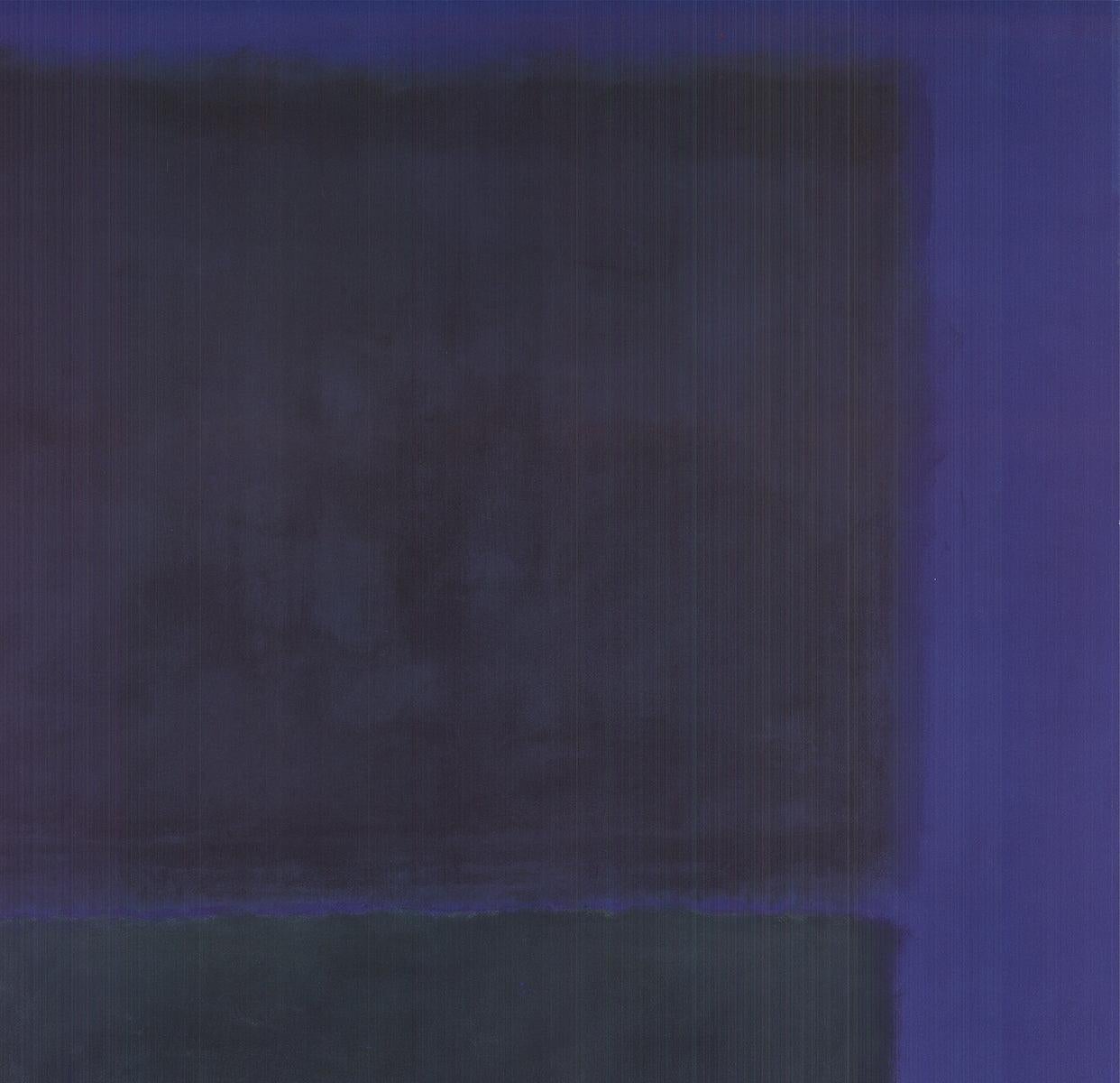 Lithographie offset White and Greens in Blue de Mark Rothko, 1998 en vente 3