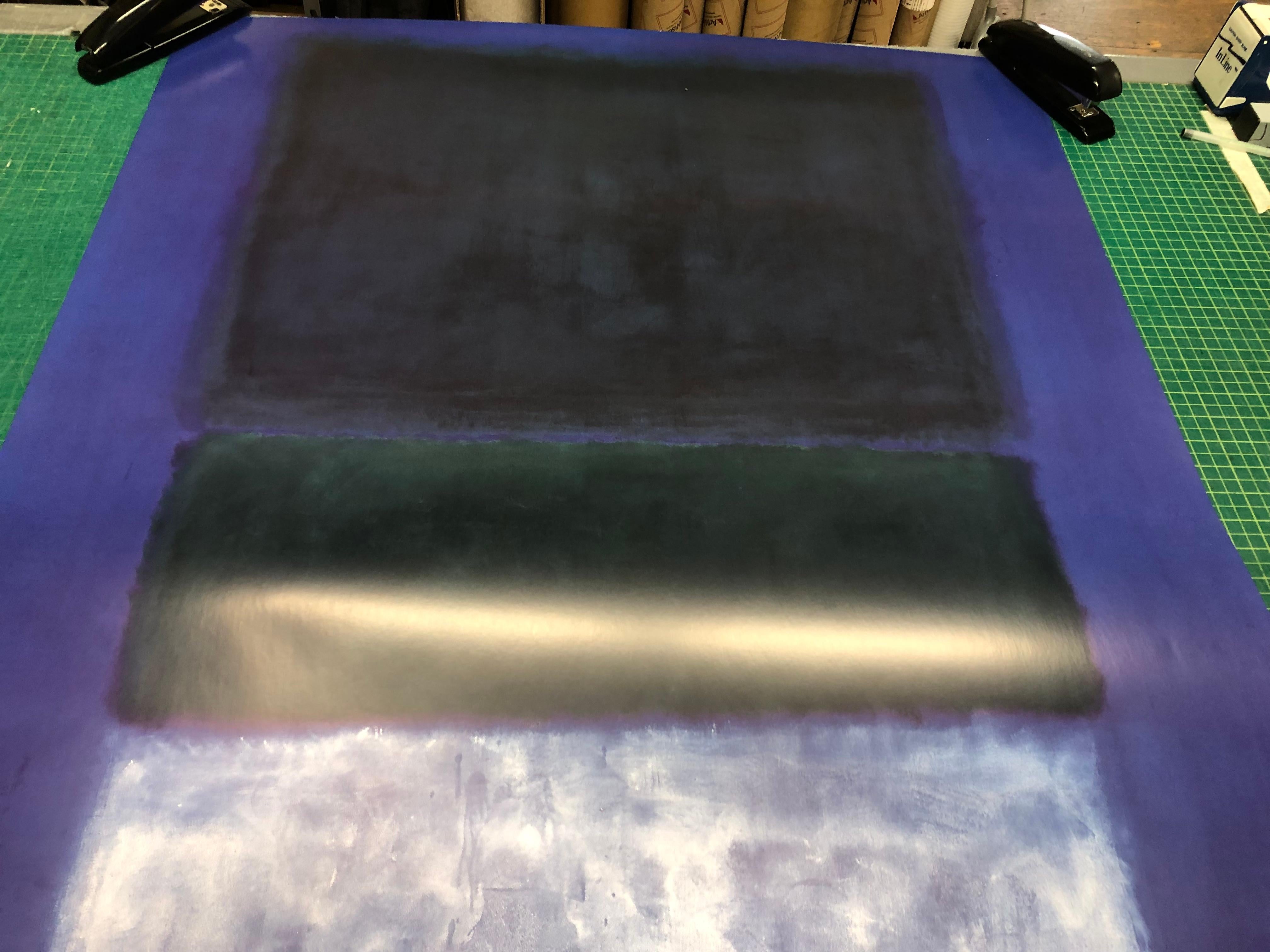 Mark Rothko 'White and Greene in Blue' 1998- Litografia Offset 8