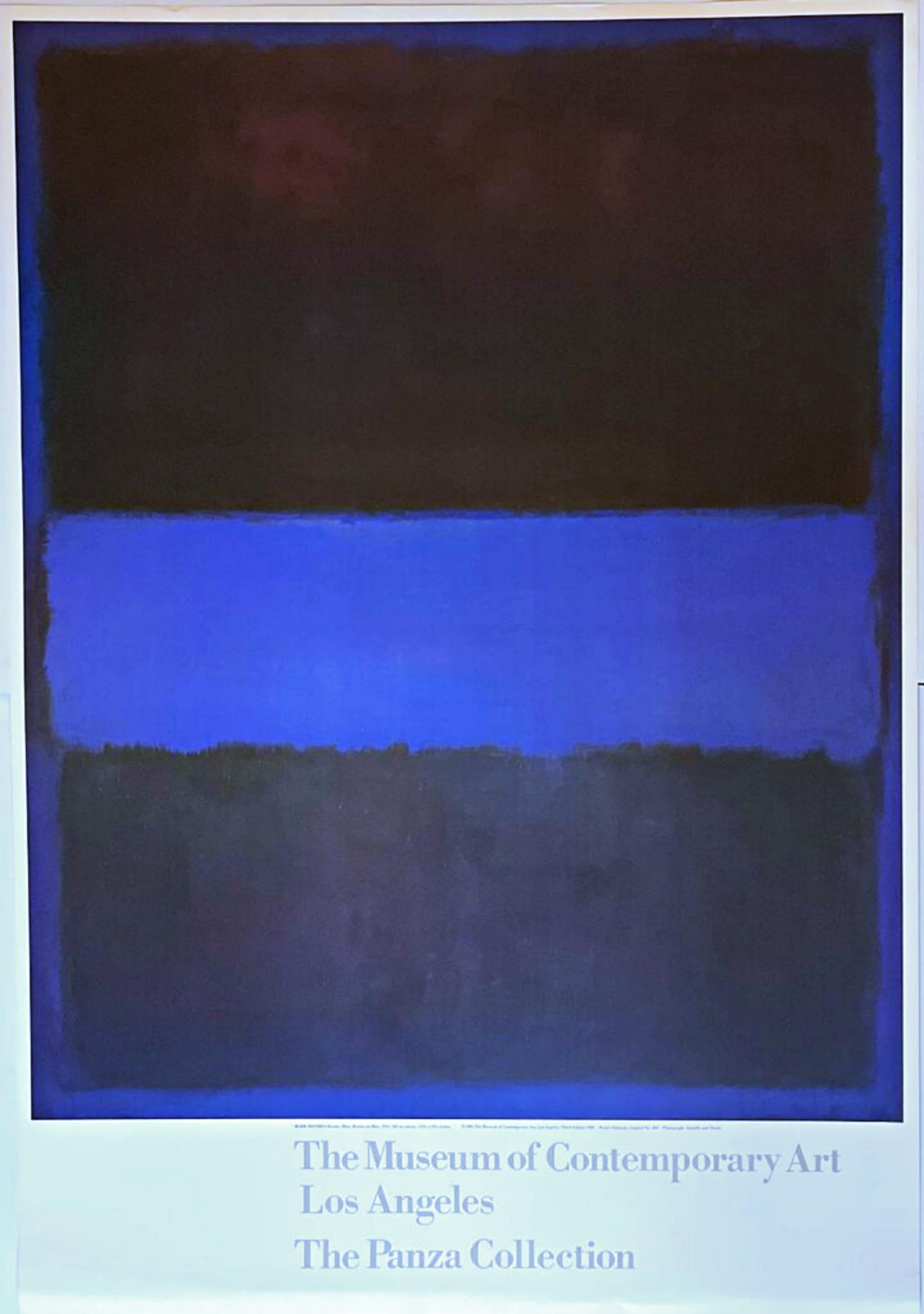 Mark Rothko Abstract Print - Museum of Contemporary Art Los Angeles, Limited Edition Panza Collection poster
