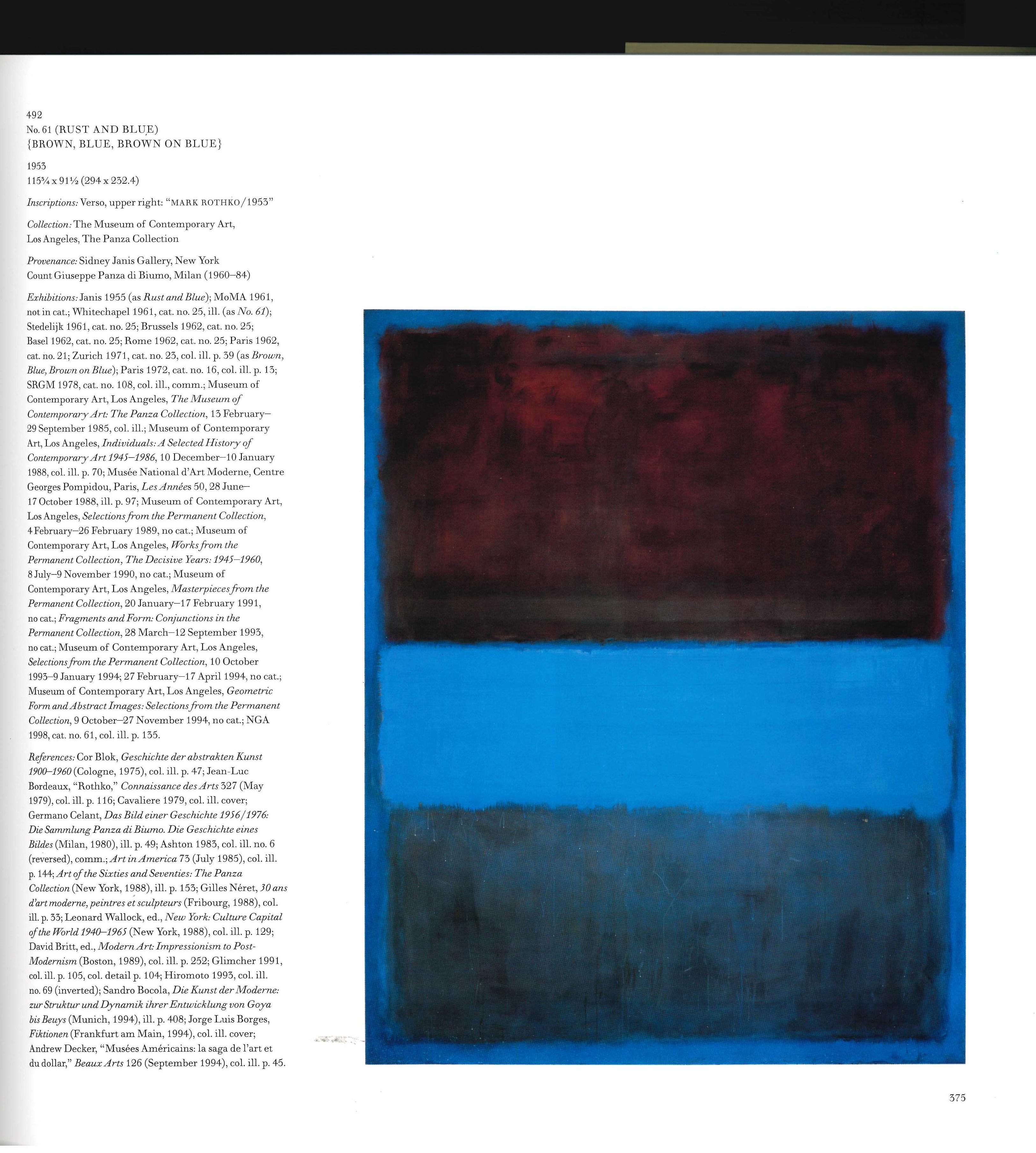 Mark Rothko: Die Werke auf Leinwand (Buch) (Papier) im Angebot