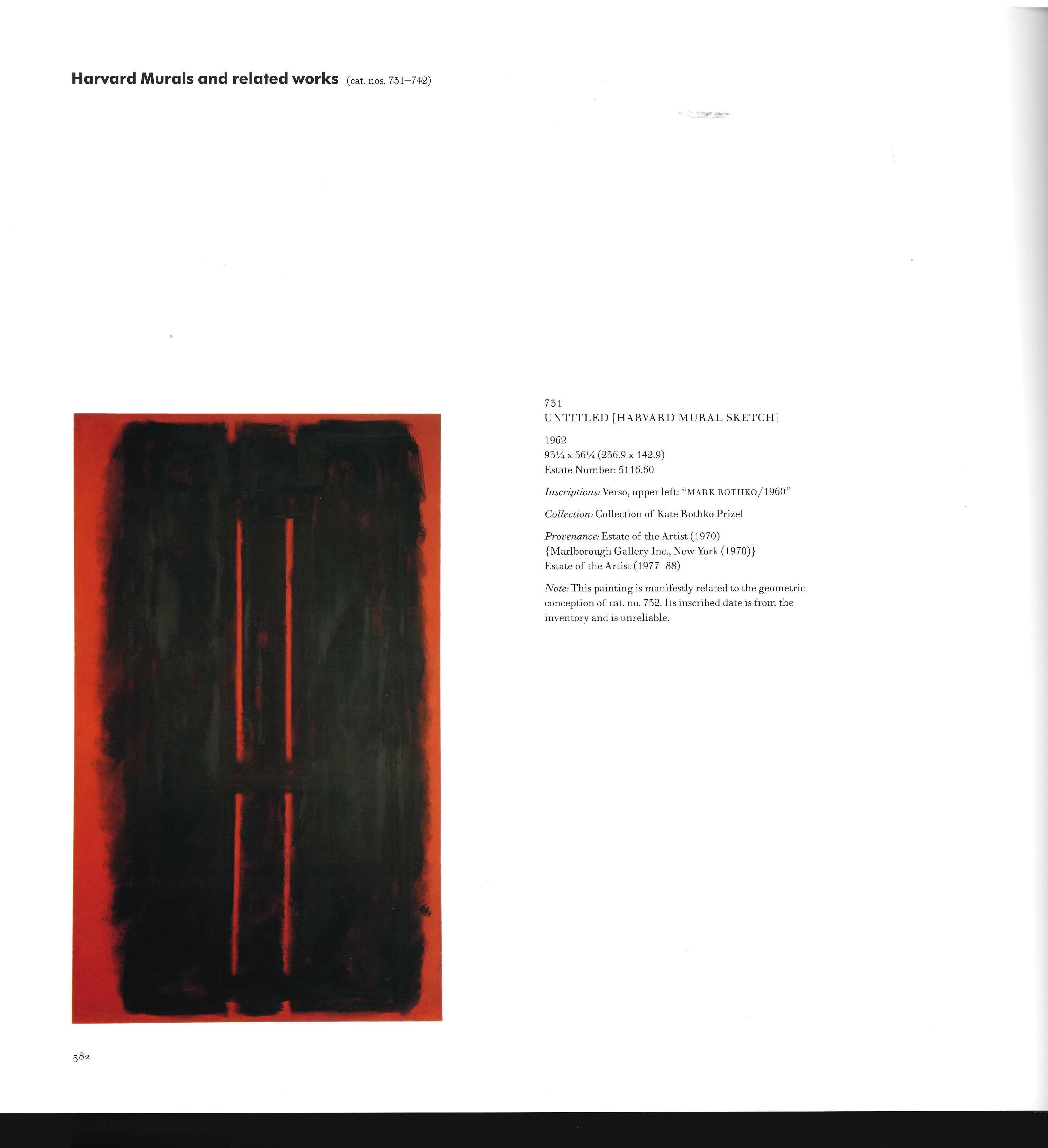 Mark Rothko: The Works on Canvas (Book) For Sale 1