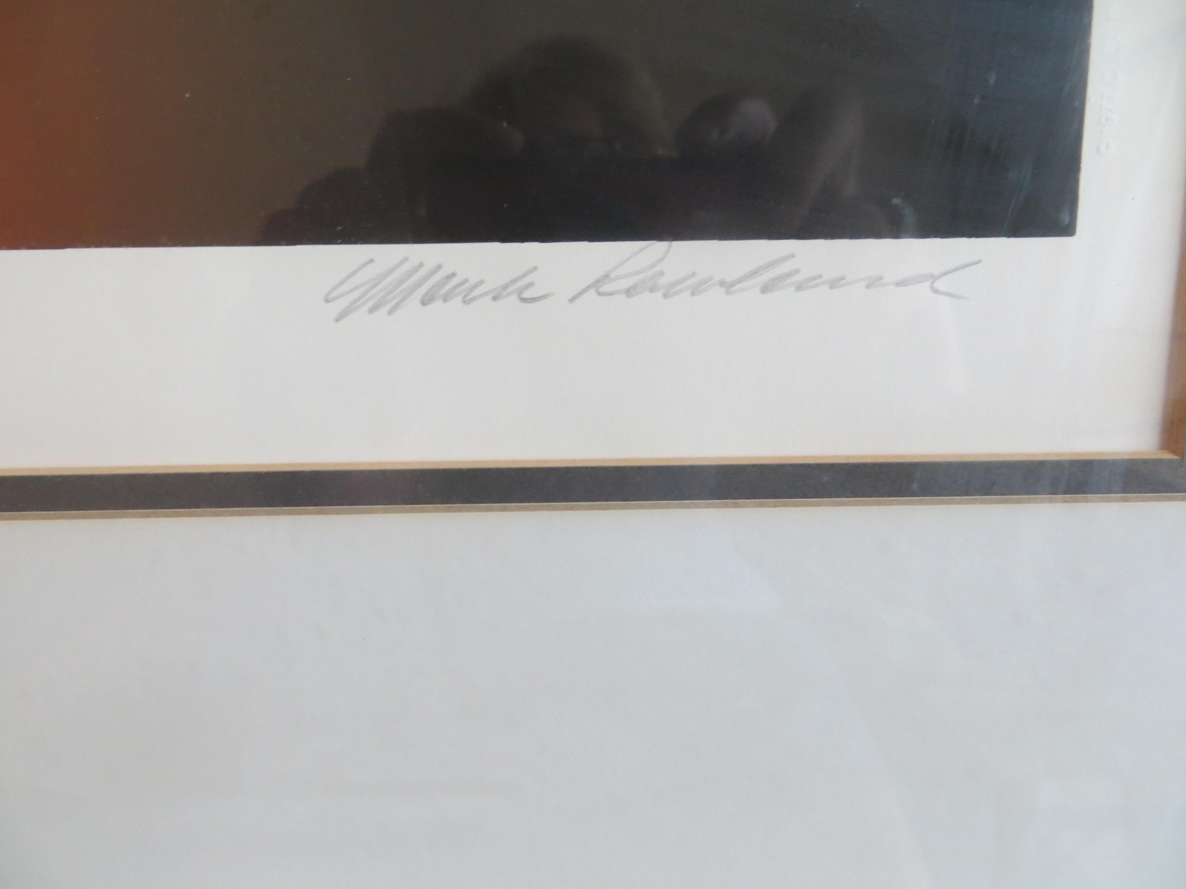 Art Screenprint by Mark Rowland circa 1980 1