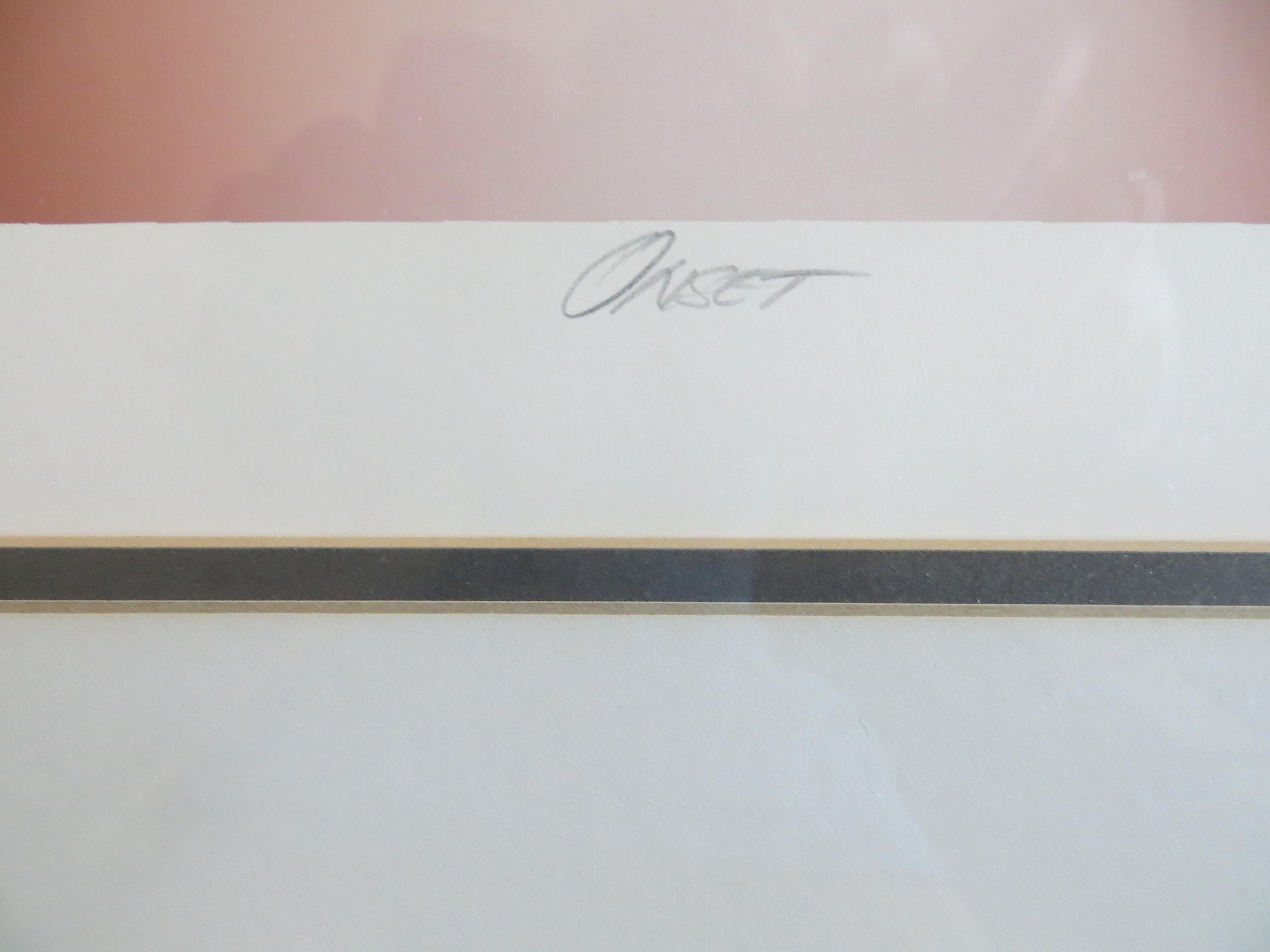 Art Screenprint by Mark Rowland circa 1980 2