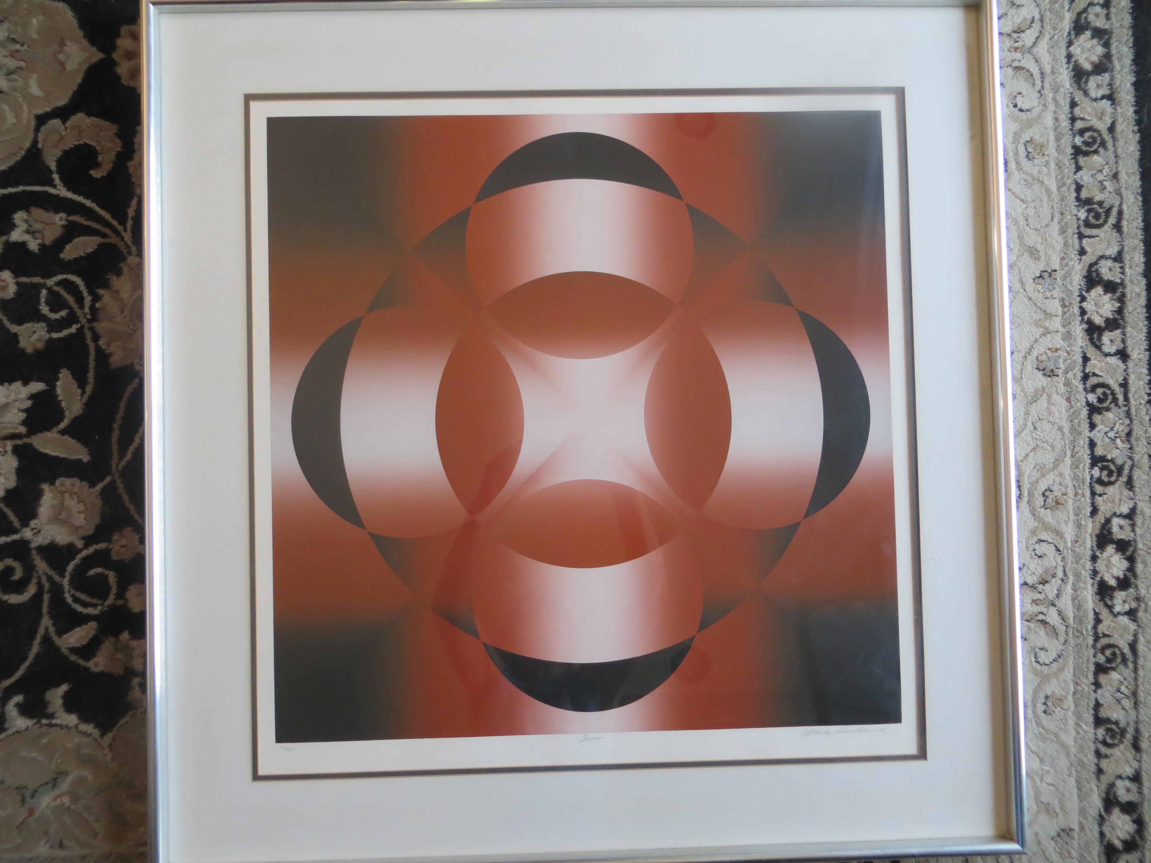 Art Screenprint by Mark Rowland circa 1980 4