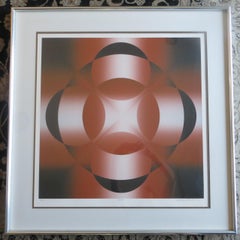 Art Screenprint by Mark Rowland circa 1980