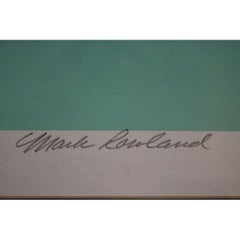 "Fusion" Moon Lithograph Signed Mark Rowland