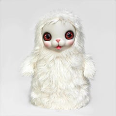 MARK RYDEN – YUKI THE YOUNG YAK (WHITE) Limitiertes surrealistisches, anschauliches Kunstdesign