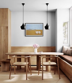 In Transit 1980 Large Signed Screen Print